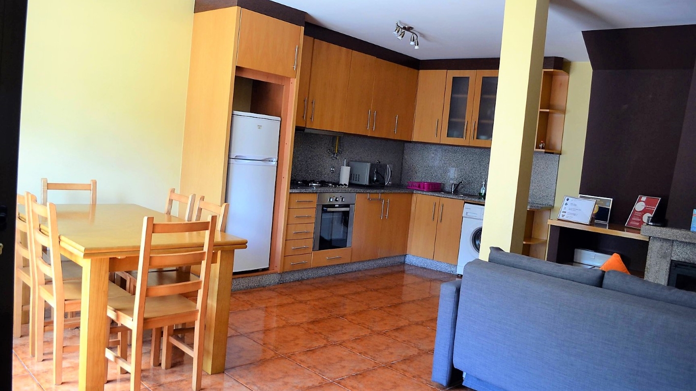 Fully equipped kitchen